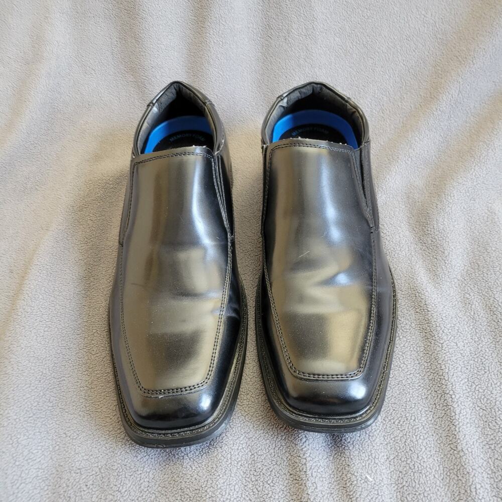 DOCKERS STAIN DEFENDERS Men Shoes 12M Black SureGrip Slip Resistant‎ Asymmectric